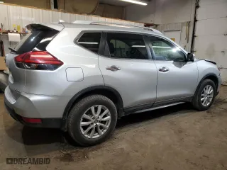 2017 Nissan Rogue SV with VIN 5N1AT2MV9HC881638, listed as a Copart auction lot 49826095 with 159,441 mi miles and Salvage Title. Bid and sale history available at carsss.com. Image 3.