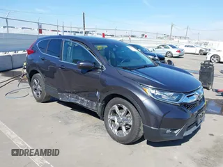 2019 Honda CR-V EX-L with VIN 5J6RW2H89KA002929, listed as a IAAI auction lot 41640391 with 50,024 mi miles. Bid and sale history available at carsss.com. Image 1.