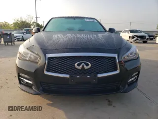 2015 Infiniti Q50 Premium with VIN JN1BV7APXFM341439, listed as a Copart auction lot 51389755 with 112,343 mi miles and Clean title. Bid and sale history available at DreamBid. Image 5.