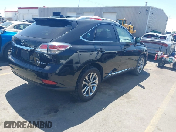 2015 Lexus RX 350 with VIN JTJZK1BA7F2420698, listed as a IAAI auction lot 42356037 with 134,152 mi miles and . Bid and sale history available at DreamBid. Image 4.