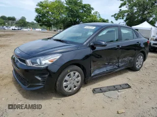 2023 Kia Rio S with VIN 3KPA24AD3PE588548, listed as a Copart auction lot 62365104 with 14,589 mi miles and Salvage Title. Bid and sale history available at carsss.com. Image 1.