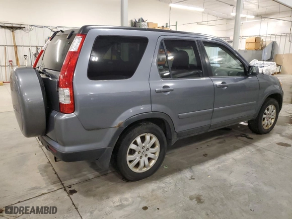 2006 Honda CR-V EX SE with VIN JHLRD78966C055876, listed as a Copart auction lot 86930104 with 176,675 mi miles and Clean Title. Bid and sale history available at carsss.com. Image 3.