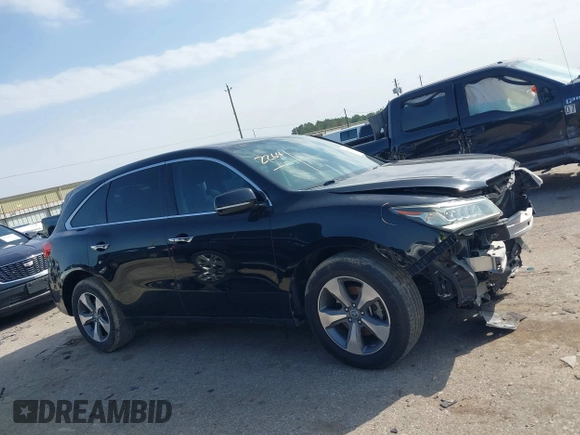 2014 Acura MDX with VIN 5FRYD3H28EB004674, listed as a IAAI auction lot 41564414 with 186,220 mi miles. Bid and sale history available at carsss.com. Image 13.