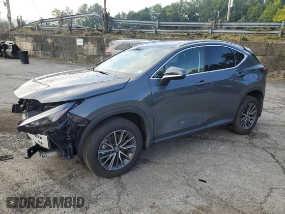 2023 Lexus NX with VIN 2T2AKCEZ1PC012242, listed as a Copart auction lot 69171924 with 15,498 mi miles and Salvage Title. Bid and sale history available at carsss.com. Image 1.