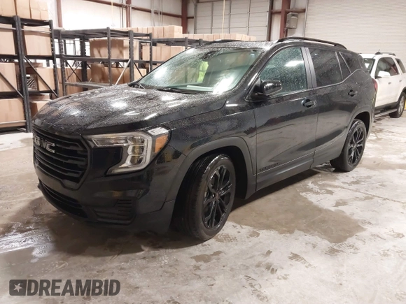 2022 GMC Terrain SLE with VIN 3GKALMEV3NL250628, listed as a IAAI auction lot 41525794 with 75,732 mi miles. Bid and sale history available at carsss.com. Image 17.