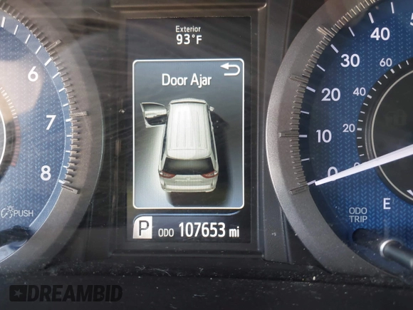 2020 Toyota Sienna LE Auto Access Seat with VIN 5TDKZ3DC2LS036312, listed as a IAAI auction lot 42307857 with 107,653 mi miles and . Bid and sale history available at DreamBid. Image 15.