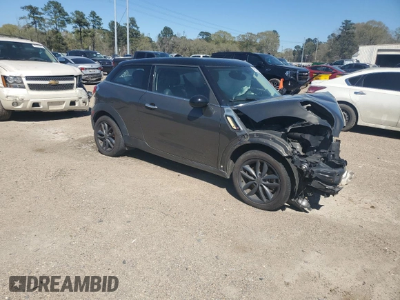 2013 MINI Paceman S with VIN WMWSS5C50DWN66425, listed as a Copart auction lot 49330595 with Not Provided miles and Salvage Title. Bid and sale history available at DreamBid. Image 4.