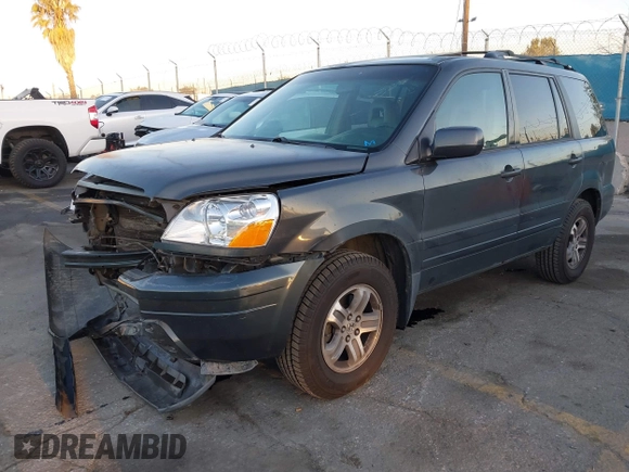 2005 Honda Pilot EX-L z VIN 2HKYF187X5H514571, wystawiony jako IAAI lot #41746538 z przebiegiem 276 994 mil mil oraz . Historia ofert i sprzedaży dostępna na DreamBid. Obrazek 19.