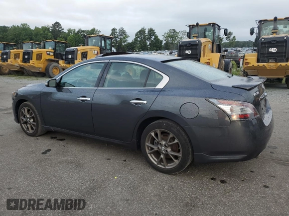 2012 Nissan Maxima SV with VIN 1N4AA5AP5CC869938, listed as a Copart auction lot 62964455 with 122,587 mi miles and Clean title. Bid and sale history available at DreamBid. Image 2.