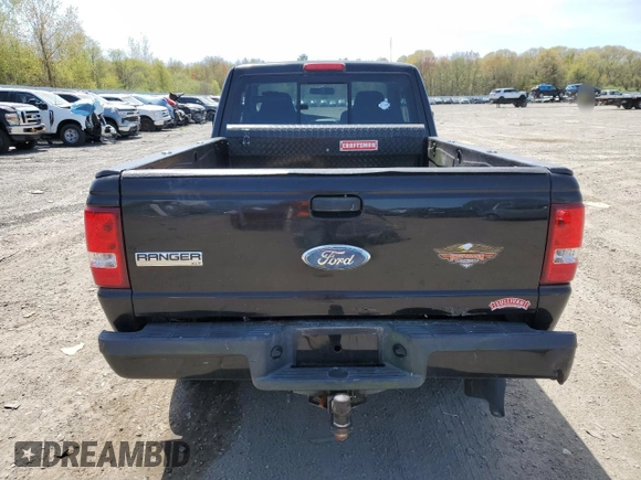 2007 Ford Ranger XLT with VIN 1FTZR45E57PA45039, listed as a Copart auction lot 55461025 with 85,785 mi miles and Clean Title. Bid and sale history available at DreamBid. Image 6.