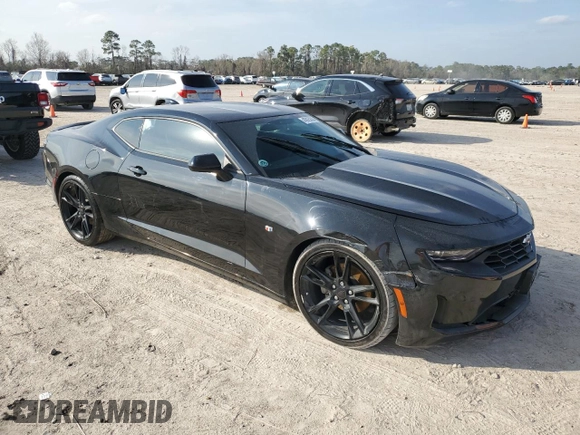 2019 Chevrolet Camaro 2LT with VIN 1G1FD1RS7K0152183, listed as a Copart auction lot 45925635 with 71,937 mi miles and Salvage Title. Bid and sale history available at carsss.com. Image 4.