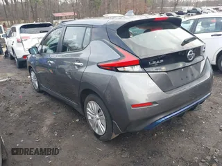 2022 Nissan LEAF S with VIN 1N4AZ1BV3NC554735, listed as a IAAI auction lot 41520034 with 32,171 mi miles and . Bid and sale history available at DreamBid. Image 3.