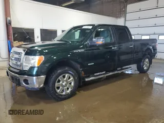 2013 Ford F-150 XL with VIN 1FTFW1ETXDKG50756, listed as a Copart auction lot 55120445 with 206,379 mi miles and Clean Title. Bid and sale history available at carsss.com. Image 1.
