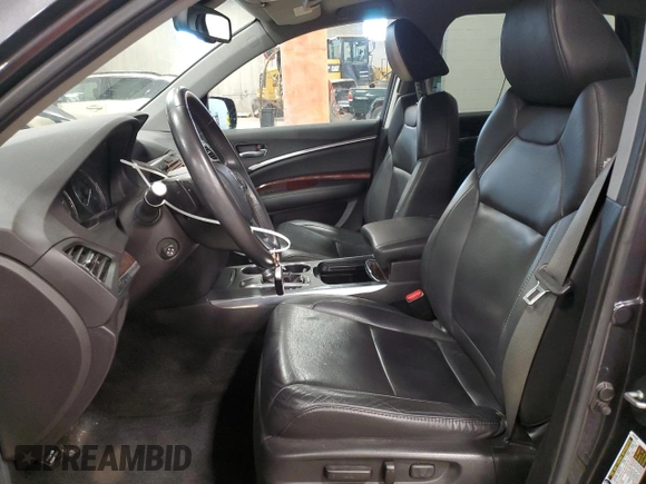 2014 Acura MDX Tech Pkg with VIN 5FRYD4H45EB028762, listed as a Copart auction lot 52943195 with 86,249 mi miles and Salvage Title. Bid and sale history available at carsss.com. Image 7.