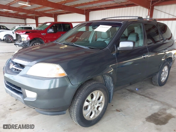 2003 Acura MDX Touring Pkg RES w/Navigation System with VIN 2HNYD18993H555930, listed as a IAAI auction lot 41844355 with 145,100 mi miles. Bid and sale history available at carsss.com. Image 2.