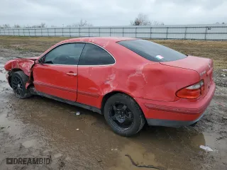 1999 Mercedes-Benz CLK-Class with VIN WDBLJ65G9XF072789, listed as a Copart auction lot 42996795 with 157,750 mi miles and Salvage Title. Bid and sale history available at carsss.com. Image 2.
