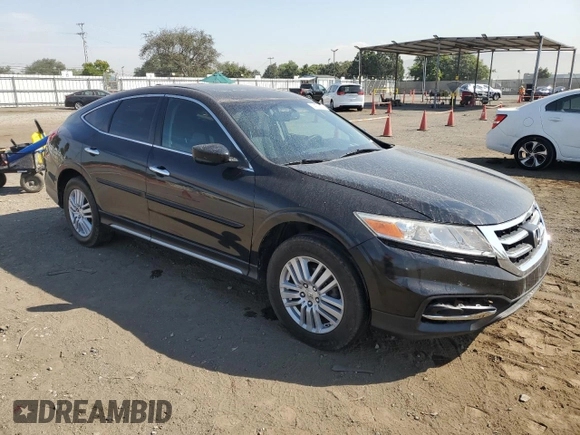2014 Honda Crosstour EX with VIN 5J6TF3H37EL001027, listed as a Copart auction lot 74152914 with 243,265 mi miles and Salvage Title. Bid and sale history available at carsss.com. Image 4.