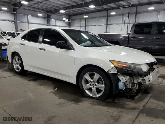 2010 Acura TSX with VIN JH4CU2F61AC008339, listed as a Copart auction lot 52099075 with 163,314 mi miles and Salvage Title. Bid and sale history available at carsss.com. Image 4.