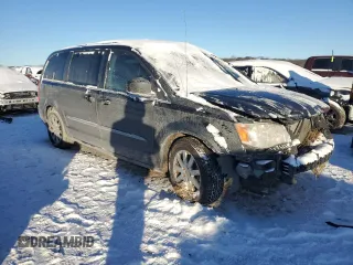 2014 Chrysler Town & Country Touring with VIN 2C4RC1BG7ER300744, listed as a Copart auction lot 37990234 with 111,952 mi miles and Salvage Title. Bid and sale history available at carsss.com. Image 4.