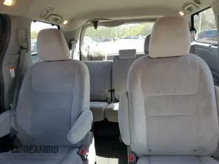 2016 Toyota Sienna LE with VIN 5TDJK3DC5GS132571, listed as a Copart auction lot 55155505 with 143,294 mi miles and Salvage Title. Bid and sale history available at carsss.com. Image 10.