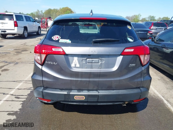 2016 Honda HR-V EX with VIN 3CZRU5H52GM706090, listed as a IAAI auction lot 41932287 with 108,261 mi miles. Bid and sale history available at carsss.com. Image 16.