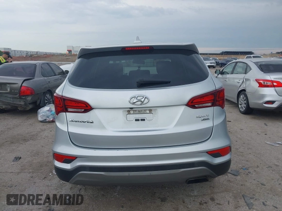 2017 Hyundai Santa Fe 2.4L with VIN 5XYZTDLB5HG453474, listed as a IAAI auction lot 42191590 with 167,590 mi miles and . Bid and sale history available at DreamBid. Image 17.