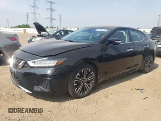 2020 Nissan Maxima SV with VIN 1N4AA6CV8LC384436, listed as a Copart auction lot 60900015 with 42,321 mi miles and Salvage title. Bid and sale history available at DreamBid. Image 1.