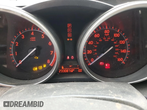 2010 Mazda 3 S Grand Touring with VIN JM1BL1S66A1175789, listed as a Copart auction lot 54695365 with 233,087 mi miles and Salvage Title. Bid and sale history available at DreamBid. Image 9.