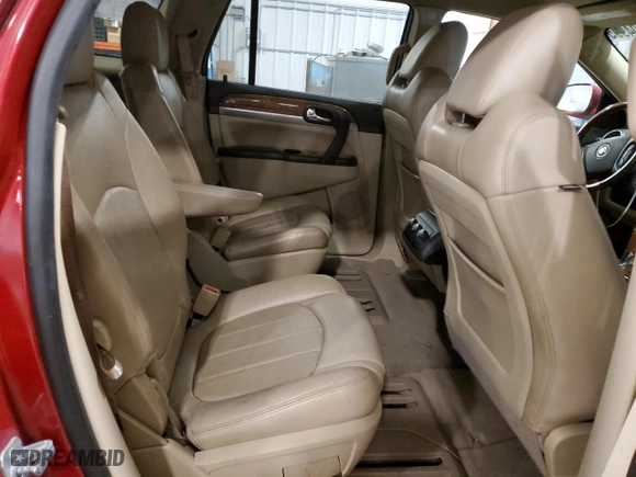 2012 Buick Enclave Leather with VIN 5GAKVCED6CJ392845, listed as a Copart auction lot 50404995 with 124,858 mi miles and Salvage Title. Bid and sale history available at carsss.com. Image 11.