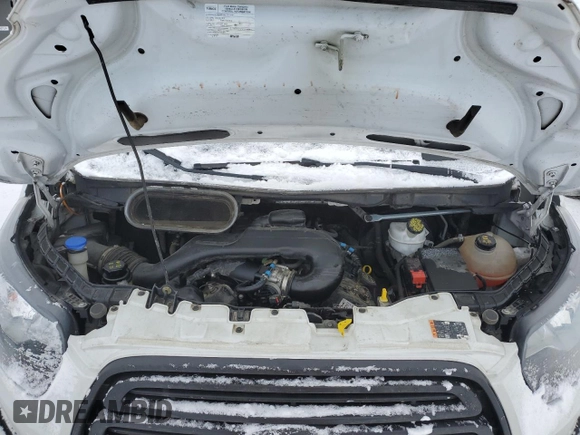 2018 Ford Transit with VIN 1FTYR2CM4JKA57178, listed as a Copart auction lot 88455055 with 82,485 mi miles and Salvage Title. Bid and sale history available at carsss.com. Image 12.