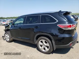 2016 Toyota Highlander Hybrid Limited with VIN 5TDDCRFH6GS016298, listed as a Copart auction lot 62487863 with 192,277 mi miles. Bid and sale history available at carsss.com. Image 2.