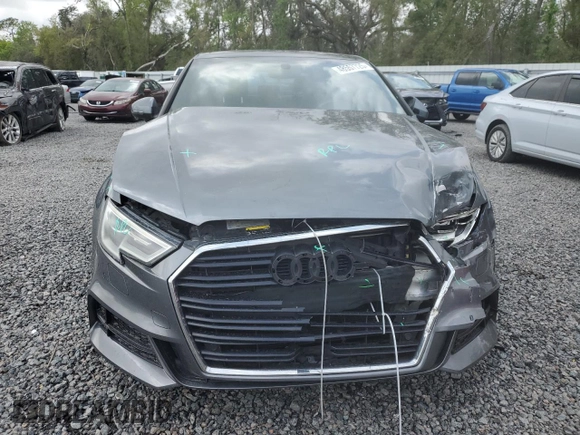 2017 Audi A3 Sedan Premium Plus with VIN WAUGUGFF3H1025145, listed as a Copart auction lot 48557725 with 100,207 mi miles and Salvage Title. Bid and sale history available at carsss.com. Image 5.