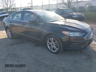2018 Ford Fusion SE with VIN 3FA6P0H79JR227329, listed as a IAAI auction lot 41894778 with 116,580 mi miles. Bid and sale history available at carsss.com. Image 1.