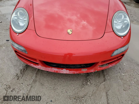 2007 Porsche 911 Carrera with VIN WP0AA29957S710363, listed as a Copart auction lot 73647294 with 0 mi miles and Salvage Title. Bid and sale history available at carsss.com. Image 11.