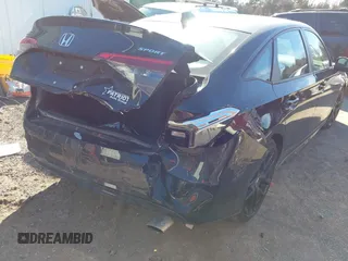 2024 Honda Civic Sport with VIN 2HGFE2F53RH507866, listed as a IAAI auction lot 41240327 with 33,260 mi miles and . Bid and sale history available at DreamBid. Image 4.