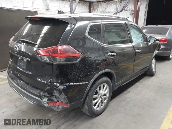 2018 Nissan Rogue SV with VIN KNMAT2MV3JP576400, listed as a IAAI auction lot 42110397 with 79,229 mi miles and . Bid and sale history available at DreamBid. Image 4.