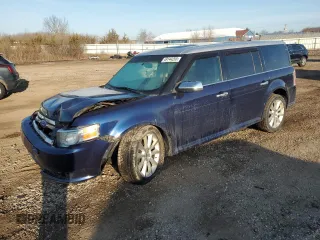 2011 Ford Flex Limited w/Ecoboost with VIN 2FMHK6DTXBBD31783, listed as a Copart auction lot 49144265 with 155,283 mi miles and Salvage Title. Bid and sale history available at carsss.com. Image 1.