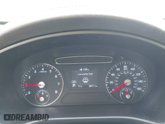 2019 Kia Sorento LX V6 with VIN 5XYPGDA55KG487091, listed as a IAAI auction lot 42007536 with 94,711 mi miles. Bid and sale history available at carsss.com. Image 7.