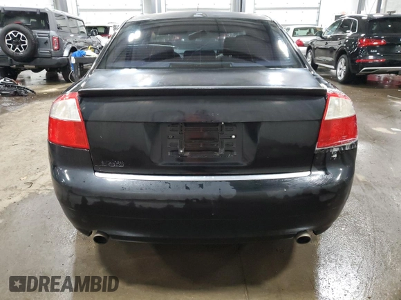 2004 Audi A4 1.8T z VIN WAUJC68E94A143878, wystawiony jako Copart lot #88425685 z przebiegiem 71 338 mil mil oraz Szkoda całkowita • Salvage title. Historia ofert i sprzedaży dostępna na DreamBid. Obrazek 6.