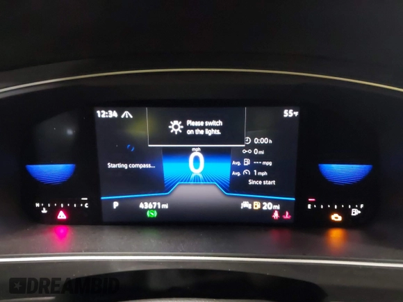 2022 Volkswagen Tiguan SE R-Line Black with VIN 3VV8B7AX9NM103988, listed as a IAAI auction lot 41908814 with 43,671 mi miles and . Bid and sale history available at DreamBid. Image 7.
