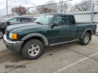 2003 Ford Ranger XL Fleet with VIN 1FTZR45E23PA94774, listed as a Copart auction lot 51095145 with 169,423 mi miles and Salvage Title. Bid and sale history available at carsss.com. Image 1.