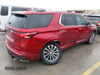 2023 Chevrolet Traverse Premier with VIN 1GNERKKW2PJ106602, listed as a IAAI auction lot 41890535 with 34,650 mi miles and . Bid and sale history available at DreamBid. Image 4.