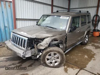 2006 Jeep Commander Limited with VIN 1J8HG58N26C105974, listed as a Copart auction lot 80878144 with 131,371 mi miles and Salvage title. Bid and sale history available at DreamBid. Image 2.