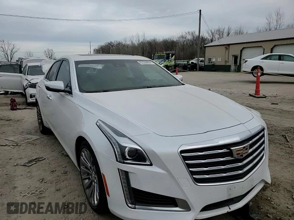 2017 Cadillac CTS Luxury RWD with VIN 1G6AR5SS3H0190400, listed as a Copart auction lot 82358884 with 89,916 mi miles and Salvage Title. Bid and sale history available at DreamBid. Image 10.