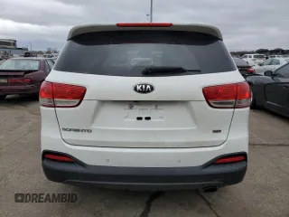 2016 Kia Sorento LX with VIN 5XYPG4A39GG055769, listed as a Copart auction lot 49669985 with 144,685 mi miles and Salvage Title. Bid and sale history available at carsss.com. Image 6.