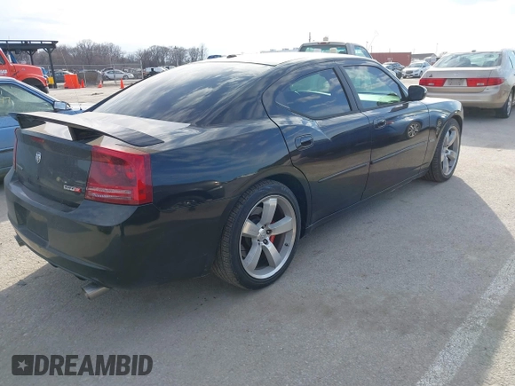 2006 Dodge Charger SRT-8 with VIN 2B3LA73W96H371246, listed as a IAAI auction lot 41676168 with 130,064 mi miles and . Bid and sale history available at carsss.com. Image 4.