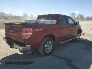 2014 Ford F-150 XL with VIN 1FTFW1ET2EKF14932, listed as a Copart auction lot 46474465 with 129,052 mi miles and Salvage Title. Bid and sale history available at carsss.com. Image 3.