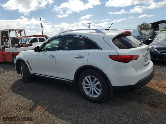 2010 Infiniti FX35 with VIN JN8AS1MW3AM856815, listed as a Copart auction lot 88151065 with 173,803 mi miles and Salvage Title. Bid and sale history available at carsss.com. Image 2.