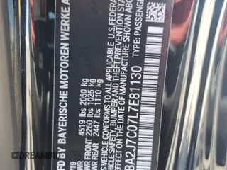 2020 BMW 2 Series M240i xDrive with VIN WBA2J7C07L7E81130, listed as a Copart auction lot 56795364 with 26,270 mi miles and Salvage Title. Bid and sale history available at carsss.com. Image 14.