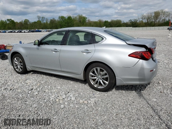 2015 Infiniti Q70 with VIN JN1BY1AR7FM560946, listed as a Copart auction lot 56323775 with 48,155 mi miles and Salvage title. Bid and sale history available at DreamBid. Image 2.